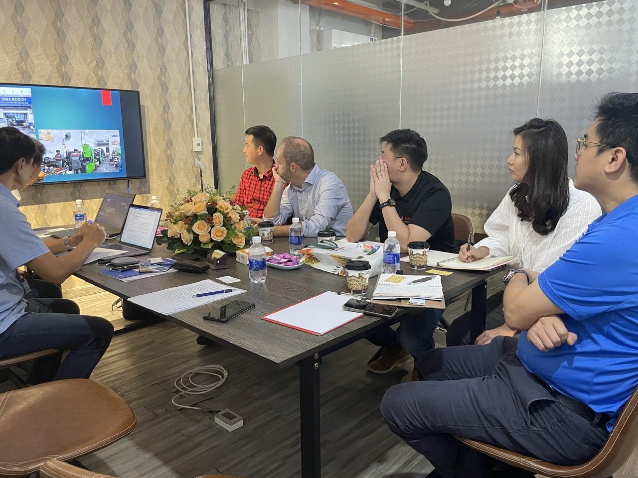 Buổi làm việc giữa TP International và đối tác Bosch